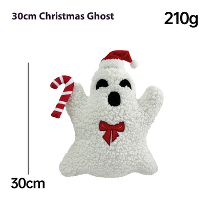 Cute Ghost Plush Pillow | Halloween Decor & Unique Gift