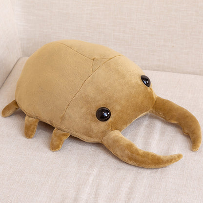 Insect Series Plush Toy Pillow Bug Japanese Rhinoceros Beetle Giraffe Shovel Large Doll