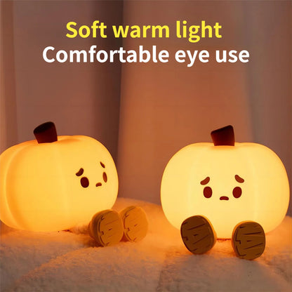 Pumpkin Sprite Silicone Night Light 