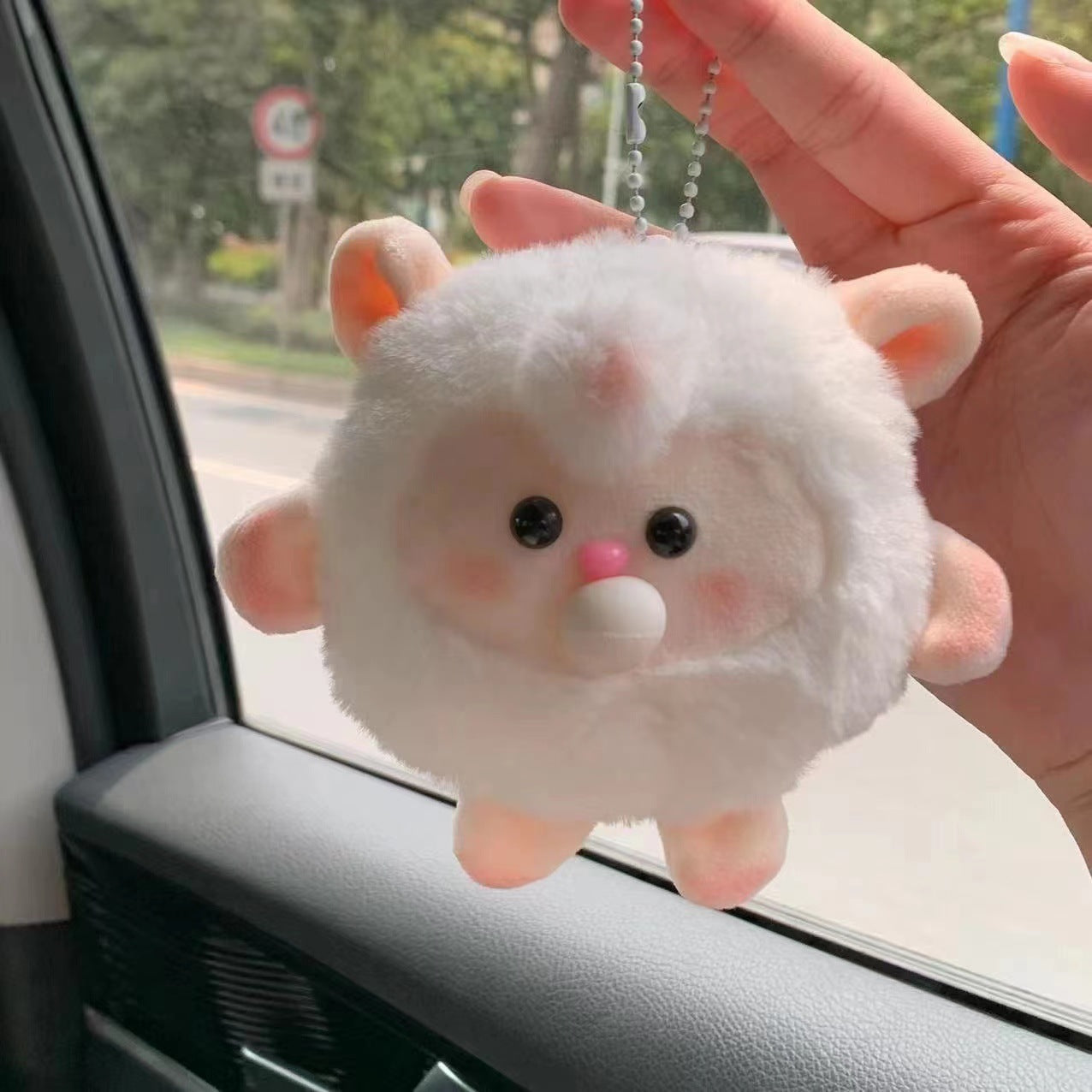 Bubble-Blowing Sheep plush Toy - Fun and Unique Gift