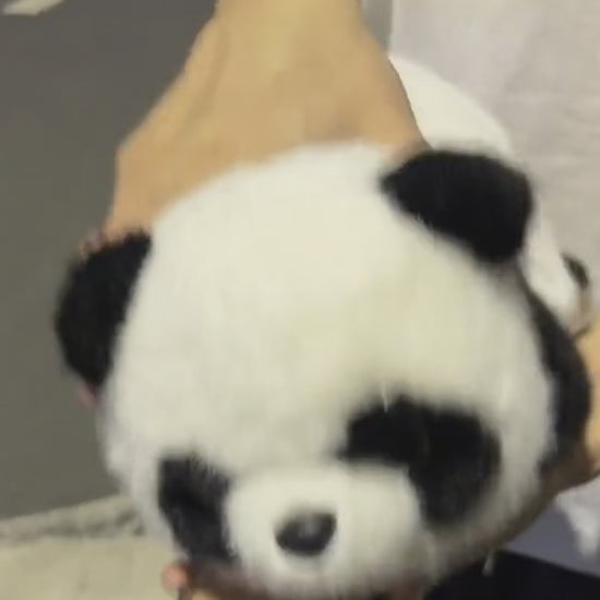 Transformable Panda Plush Toy